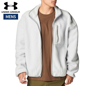 アンダーアーマー UNDER ARMOUR UAシェルパ ジャケット メンズ 秋 冬 グレー 灰色 スポーツ トレーニング フリース ジャケット 6007414-014
