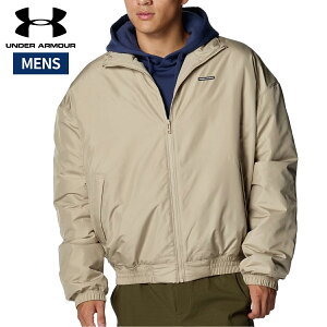 アンダーアーマー UNDER ARMOUR UAインサレーテッド ジャケット メンズ 秋 冬 カーキ 枯草色 スポーツ トレーニング フルジップ ジャケット 6007838-299