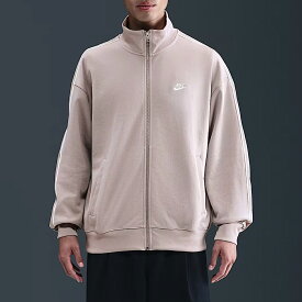 ナイキ NIKE スポーツウェア クラブ オーバーサイズド ニット トラックスーツ ジャケット メンズ グレー 灰色 スポーツ トレーニング フルジップ ジャケット HV1418-009