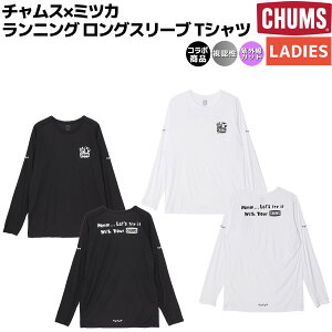 `X CHUMS × 3itsuka Running L/S T-Shirt `X×~cJ jO OX[u TVc fB[X X|[c WMO gbvX  T N[lbN vI[o[ R{i CH11-2