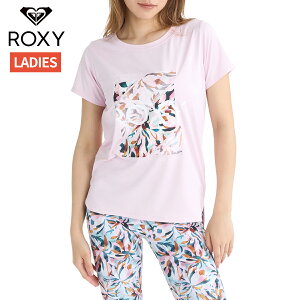 ���L�V�[ ROXY GLOW YOUR WAY S/S TEE �O���E ���A �E�F�C ����T�V���c ���f�B�[�X �t �� �������p ���� UV�J�b�g �s���N ���F �X�|�[�c �t�B�b�g�l�X ���� T�V���c RST261520-PNK