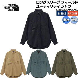 ザ・ノース・フェイス THE NORTH FACE 【正規取扱店】ロングスリーブフィールドユーティリティシャツ メンズ レディース ユニセックス カジュアル 長袖シャツ ボタンシャツ アウトドア キャンプ 普段使い デイリーユース NR12530