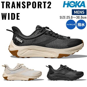 �z�J HOKA TRANSPORT2 WIDE �g�����X�|�[�g2 ���C�h �����Y �J�W���A�� �A�E�g�h�A �n�C�L���O�V���[�Y �n�C�L���O �n�C�J�[ �T�C�N�����O �E�H�[�L���O 1174778