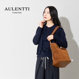 【総額20万ポイントプレゼントキャンペーン開催中】オウレンティ AULENTTI オーレンティ BUCKET BAG バケットバッグ レディース ショルダーバッグ A4 牛床革 ワンショルダー マグネット開閉 ファスナーポケット 上品 シンプル 無地 肩掛け 斜め掛け EL-L823-SCDO