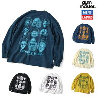 ジムマスター gym master 10.3oz carefree smile スウェットビッグTee 大きめ 部屋着 ストリート 背面プ…