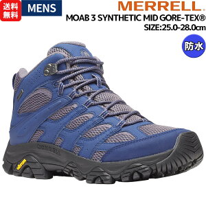 ������ MERRELL MOAB 3 SYNTHETIC MID GORE-TEX(R) �����Y �V���[�Y �X�j�[�J�[ �J�W���A�� �A�E�g�h�A �n�C�L���O �y�� �h�� M500637