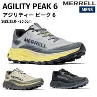 メレル MERRELL 【正規取扱販売店】AGILITY PEAK 6 アジリティー ピーク 6 メンズ トレラン トレイルラン…