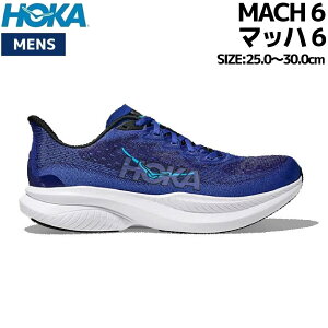 �z�J HOKA �}�b�n 6 MACH 6 �����Y �X�|�[�c �����V���[ �W���M���O ���[�X ���[�h �y�� ���� 1147790