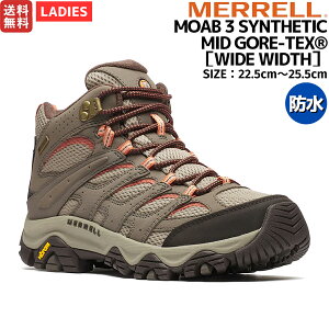 ������ MERRELL �y���K�戵���̔��XMOAB 3 SYNTHETIC MID GORE-TEX WIDE WIDTH ���A�u 3 �V���Z�e�B�b�N �~�b�h �S�A�e�b�N�X ���C�h���C�Y ���f�B�[�X �o�R �A�E�g�h�A �n�C�L���O �L�����v �h�� ���L �S�A