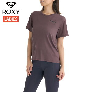 ���L�V�[ ROXY WIND SHIFT CROSSOVER TEE �E�B���h �V�t�g �N���X�I�[�o�[ T�V���c ���f�B�[�X �t �� �������p ���� �ڐG�⊴ �u���E�� ���F �X�|�[�c �t�B�b�g�l�X ���� T�V���c RST262563-BRN