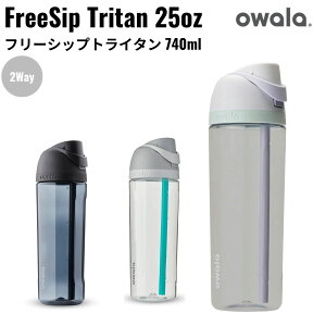 �I���� owala FreeSip Tritan 25oz �t���[�V�b�v�g���C�^�� 740ml ���� �o�R �A�E�g�h�A �g���C�� ���� �L�����v ���o�|�� ���s ���@�r �}�O �{�g�� �L�����v ���o�|�� �ʋ� �ʊw �w�Z �E�� ���� ���ݕ�