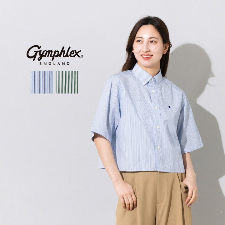Gymphlex コットン ショートボタンダウン シャツ 12 楽天市場】ジム 