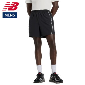 �j���[�o�����X NEW BALANCE Woven shorts 7 inches (No innerwear) �E�[�u���V���[�c7�C���`(�C���i�[����) �����Y �u���b�N �� �X�|�[�c �g���[�j���O �n�[�t �p���c MB61I5LN-BK
