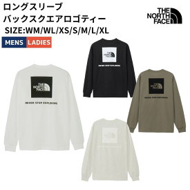 ザ・ノース・フェイス THE NORTH FACE 【正規取扱店】ロングスリーブバックスクエアロゴティー メンズ 春 秋 冬 春 秋 冬 長袖 Tシャツ カジュアル シャツ ロンT NT32442 WK K2 MR WW