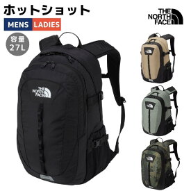 【正規取扱店】ザ・ノース・フェイス THE NORTH FACE Hot Shot ホットショット メンズ レディース リュック 27L カジュアル バッグ バックパック 通勤 通学 15インチPC用スリーブ 中型 NM72302 K MR AV CP