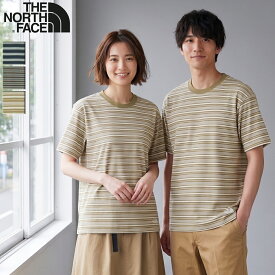 【正規取扱店】ザ・ノース・フェイス THE NORTH FACE ショートスリーブフラッシュドライボーダーティー メンズ レディース ユニセックス カジュアル アウトドア シャツ 半袖 速乾 シンプル コットン NT32639