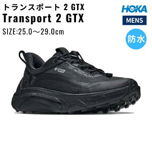 �z�J HOKA Transport 2 GTX �g�����X�|�[�g2 GTX �����Y �V���[�Y �u���b�N �� �X�|�[�c �g���C������ �V���[�Y �h�� �S�A�e�b�N�X �n�C�L���O �E�H�[�L���O �g������ 1176678