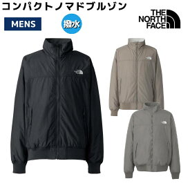 ザ・ノース・フェイス THE NORTH FACE 【正規取扱店】コンパクトノマドブルゾン メンズ 秋 冬 ジャケット ブラック 黒 ブラウン 茶色 グレー カジュアル ウェア アウター 軽量 はっ水 保温 NP72532 K MR SP