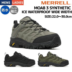 ������ MERRELL ���A�u 3 �V���Z�e�B�b�N �A�C�X �E�H�[�^�[�v���[�t (���C�h���C�Y) ���j�Z�b�N�X MOAB 3 SYNTHETIC ICE WATERPROOF (WIDE WIDTH) �V���[�Y �X�j�[�J�[ �h�� �~�p �O���b�v�� ���L U00005431W.U000