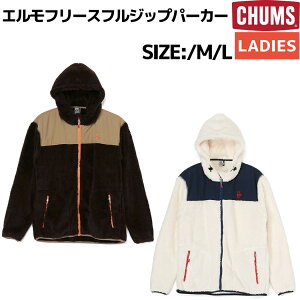 `X CHUMS ELMO FLEECE FULL ZIP PARKA G t[X tWbv p[J[ fB[X H ~ JWA t[XWPbg t[X AE^[ h RR AEghA Lv CH14-1422