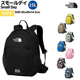 ザ・ノース・フェイス THE NORTH FACE 【正規取扱店】Small Day スモールデイ 15L キッズ オールシーズン ブラック ピンク ブラウン ブルー イエロー カジュアル バッグ リュック アウトドア 日常使い 遠足 未就園児 小学生 NMJ72360 K CK HB PP BY PC LT WT