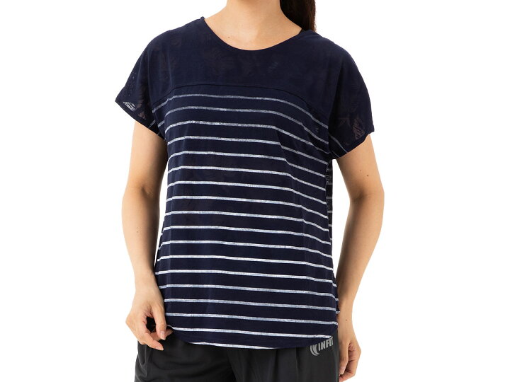 楽天市場 送料無料 インフィット レディース ボーダープリントゆったりtシャツ Infit スポーツ フィットネス ウェア 半袖 スポーツ マリオ 楽天市場 送料無料 インフィット レディース ボーダープリントゆったりtシャツ Infit スポーツ フィットネス ウェア 半袖 スポーツ マリオ