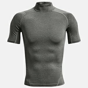 アンダーアーマー UA ヒートギアアーマー コンプレッション モック ショートスリーブ シャツ(メンズ)半袖 1372586-090