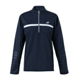 バボラ BabolaT PURE LONG SLEEVE SHIRT (デニム) テニス レディースウェア BWG3376-NV00