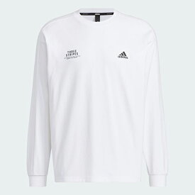 アディダス adidas ワーディング ルーズフィット ヘビーシングルジャージー 長袖Tシャツ（メンズ） IM8758