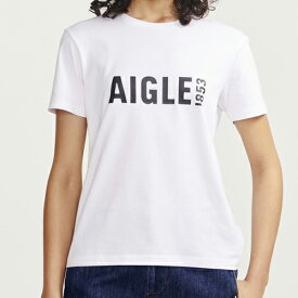 エーグル AIGLE ショートスリーブ ロゴTシャツ（レディース）半袖 ZCFAH15-007