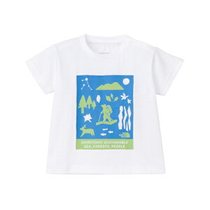 ザ・ノース・フェイス THE NORTH FACE ショートスリーブシレトコトコティー 半袖 Tシャツ ベビー NTB32534ST-W