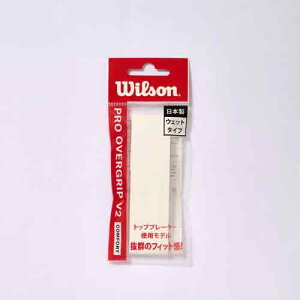 y ubNtCf[Gg[Ń|Cg10{ z EB\ Wilson PRO OVERGRIP V2 1PK White Obve[v ejX WR8449701001