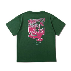 �A�N�^�[ AKTR CUT-UP PHOTO COTTON TEE ���� T�V���c ���j�Z�b�N�X �o�X�P�b�g�{�[�� 125-028005-GR