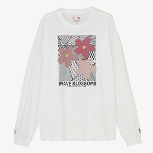 カンタベリー CANTERBURY ジャパン ロングスリーブスペクテーターティー 長袖Tシャツ ラグビー ユニセックス RA425642S-10