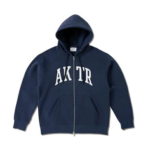 �A�N�^�[ AKTR COLLEGE LOGO SWEAT ZIP HOODIE �p�[�J�[ �g���[�i�[ ���� �o�X�P�b�g�{�[�� ���j�Z�b�N�X 225-024010-NV