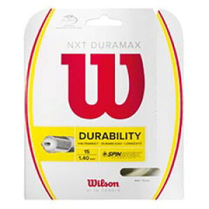 ウィルソン Wilson NXT DURAMAX 15 テニス 硬式ガット WRZ943100