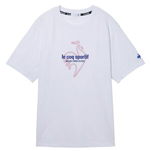 ���R�b�N le coq sportif �w�����J�T���X�N���[������T�V���c(�ՔM) �g���[�j���O�E�W��/�J�W���A�� �����Y LT6SHT01M-WH00