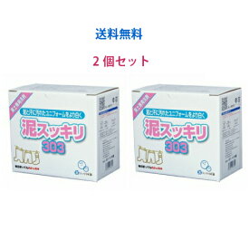 【北海道・沖縄・離島配送不可】　泥スッキリ本舗　泥スッキリ303　お得な2個セット　　(黒土)泥汚れ用洗剤　16JYA59001