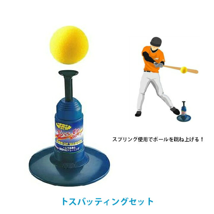 楽天市場】ワールドスミス トスバッティングセット ベルボール6個入り  
