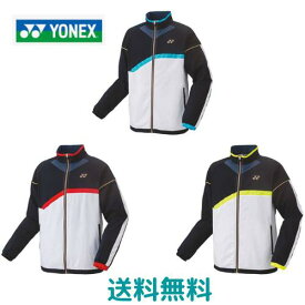 ネーム加工できます！ヨネックス　YONEX　裏地付きウォーマーシャツ　70088　ユニセックス　男女兼用　ヒートカプセルダブル　フルモーション3D　裾スピンドル仕様　ウインドブレーカー　防寒　テニス　バドミントン　☆ネームは左袖上に入ります