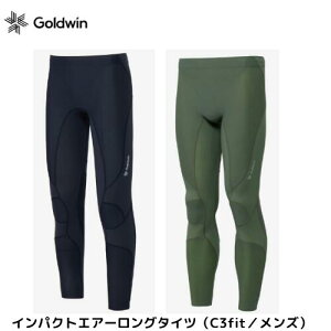 【メール便発送】ゴールドウィン  IMPT AR LG TIGHTS インパクトエアーロングタイツ メンズ 男性 あらゆるスポーツ ランニング ゴルフ 登山 GC15151