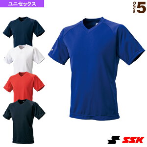【野球ウェア(メンズ/ユニ) エスエスケイ】 VネックTシャツ ベースボールTシャツ BT2260