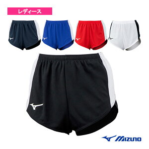 【陸上 ウェア(レディース) ミズノ】 レーシングパンツ/インナーパンツ付/レディース(U2MB7250)