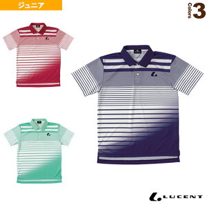 【テニスウェア(ジュニア) ルーセント】 ゲームシャツ/ジュニア(XLP-836)