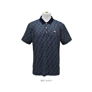 テニス・バドミントンウェア(メンズ/ユニ) セントクリストファー STC パターンポロシャツ/メンズ(STC-AHM5073)