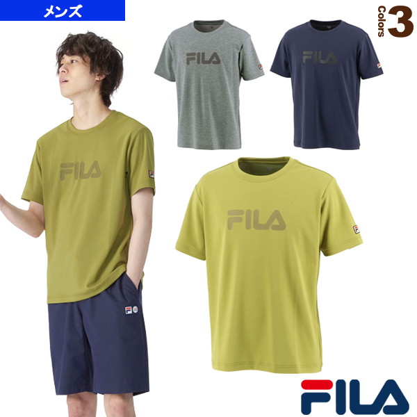 【テニス・バドミントン ウェア（メンズ/ユニ） フィラ】 グラフィックロゴTシャツ／メンズ（VM5549）