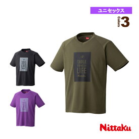 【卓球 ウェア（メンズ/ユニ） ニッタク】 カジュアルTシャツ／ユニセックス（NX-2006）