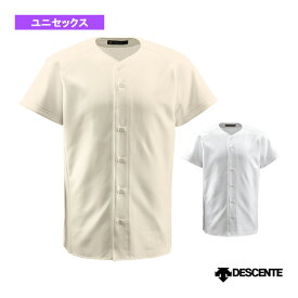【野球ウェア（メンズ/ユニ） デサント】 フルオープンシャツ／ユニフォームシャツ（DB-1011B）