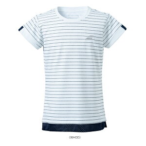 テニスウェア(ジュニア) バボラ クラブレンジ 半袖ゲームシャツ SHORT SLEEVE SHIRT JR ガールズ BJG4341C