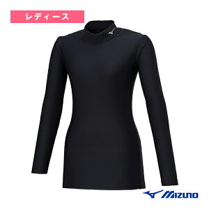 【テニスアンダーウェア ミズノ】 BIOGEAR バイオギアRSインナーシャツ ハイネック長袖 レディース 62JAB250